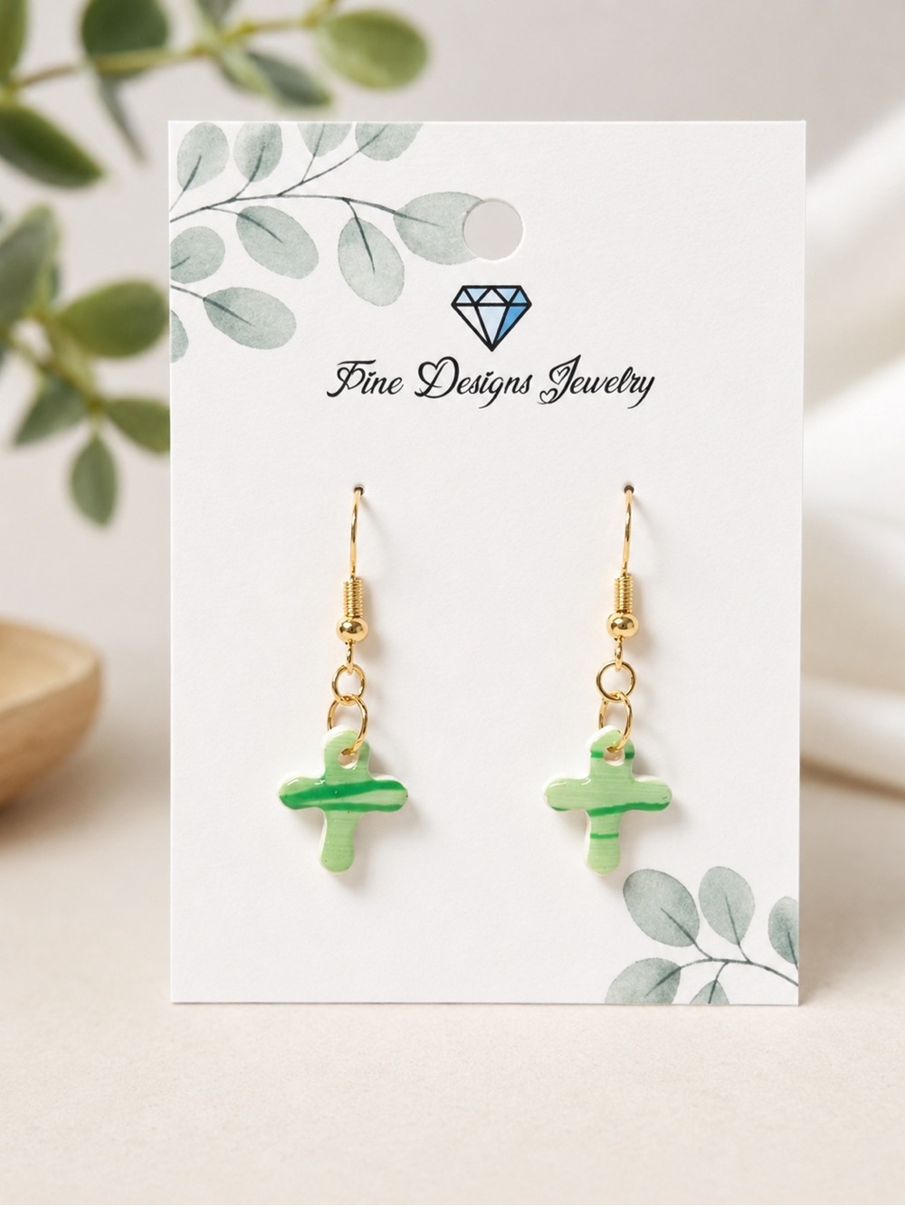 Cross Earrings
